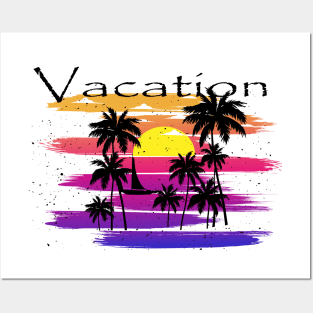 Let's Go to Vacation Classic - Sun & Sea Posters and Art